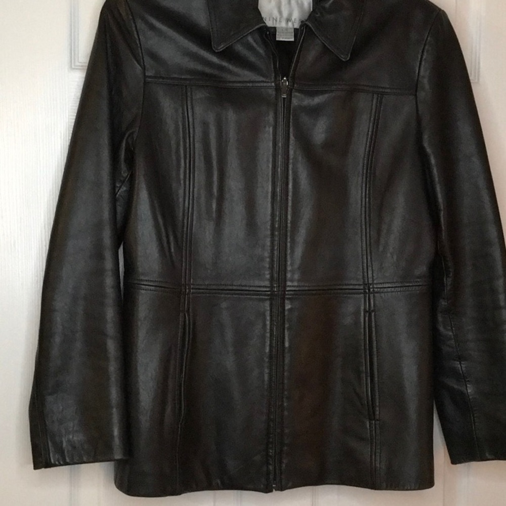 Nine West Women’s Leather Jacket